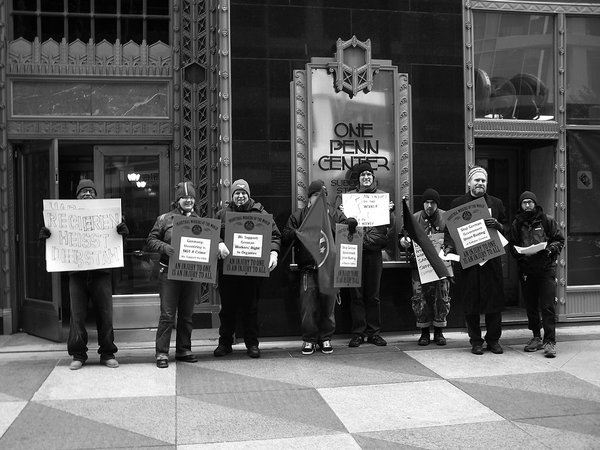 29. Januar: Mitglieder der IWW Philadelphia protestierten mit einem Picket vor dem deutschen Konsulat gegen das de facto-Gewerkschaftsverbot. Dem Botschafter wurde eine Protestnote übergeben.