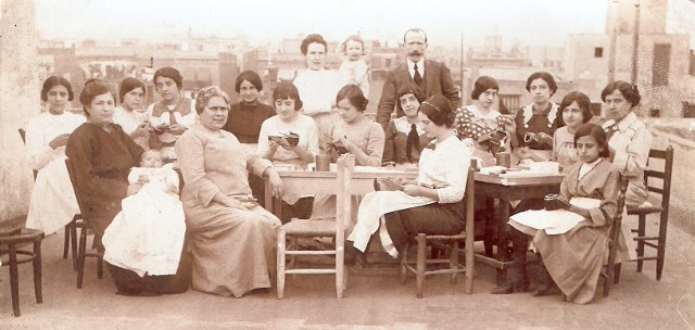 Schumacherinnen in Barcelona 1920