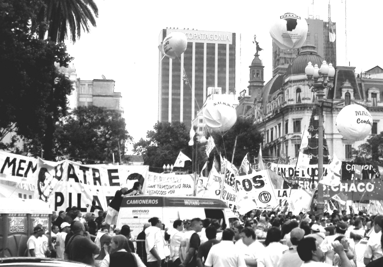Dominant: Die peronistischen Gewerkschaften in Argentinien. (Quelle: Robert Ortmann)
