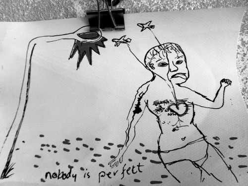 "Nobody is perfect" von Olivia Pils